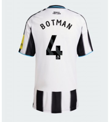 Lacne Ženy Futbalové dres Newcastle United Sven Botman #4 2025-26 Krátky Rukáv - Domáci